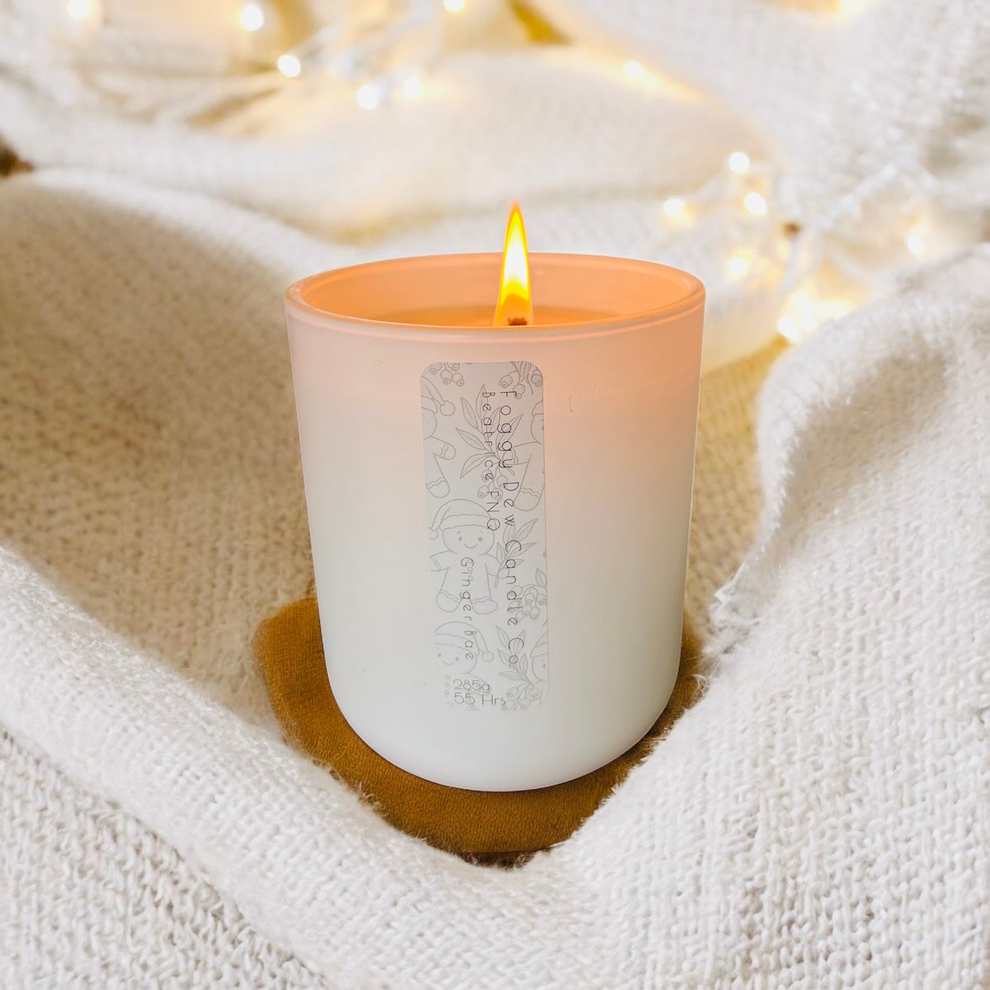 'Ginger Bae' 55hrs+ Soy Wax Christmas Candle