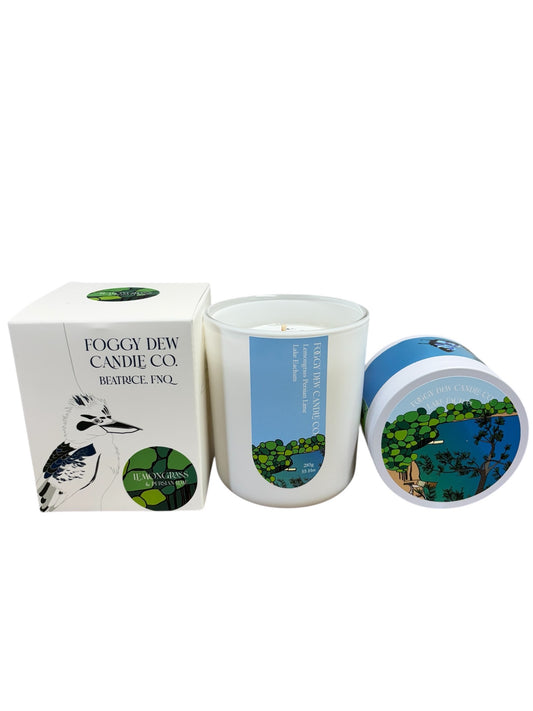 Lemongrass & Persian Lime 'Lake Eacham Candle'